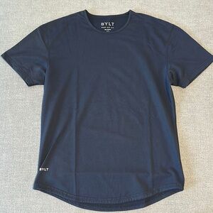 Men’s Large BYLT Basics Drop Cut Short Sleeve T-Shirt - Navy Blue